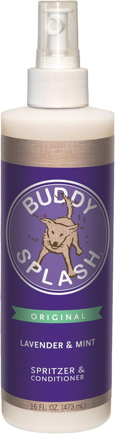 Cloud Star Buddy Splash Lavender & Mint Dog Spritzer & Conditioner - 16 oz - Dog Shampoos & Conditioners 8