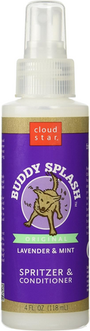 Cloud Star Buddy Splash Lavender & Mint Dog Spritzer & Conditioner - 4 oz - Dog Shampoos & Conditioners 1
