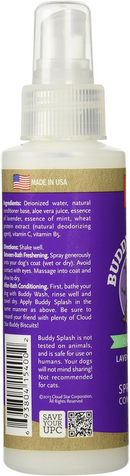 Cloud Star Buddy Splash Lavender & Mint Dog Spritzer & Conditioner - Dog Shampoos & Conditioners 5