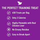 Cloud Star Tricky Trainers Crunchy Dog Treats Liver (8 oz)