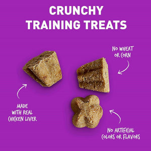 Cloud Star Tricky Trainers Crunchy Dog Treats Liver (8 oz)