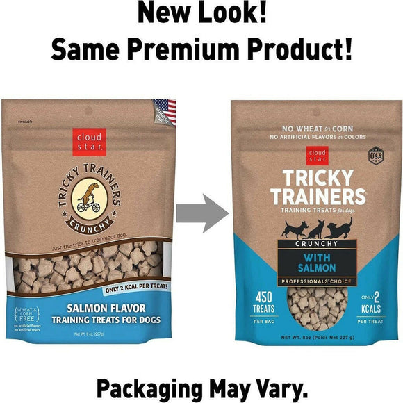 Cloud Star Tricky Trainers Crunchy Dog Treats Salmon (8 oz)