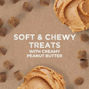 Cloud Star Tricky Trainers Grain Free Chewy Dog Treats Peanut Butter (12 oz)