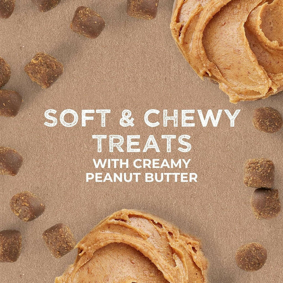 Cloud Star Tricky Trainers Grain Free Chewy Dog Treats Peanut Butter (12 oz)