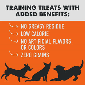 Cloud Star Tricky Trainers Grain Free Chewy Dog Treats Peanut Butter (12 oz)