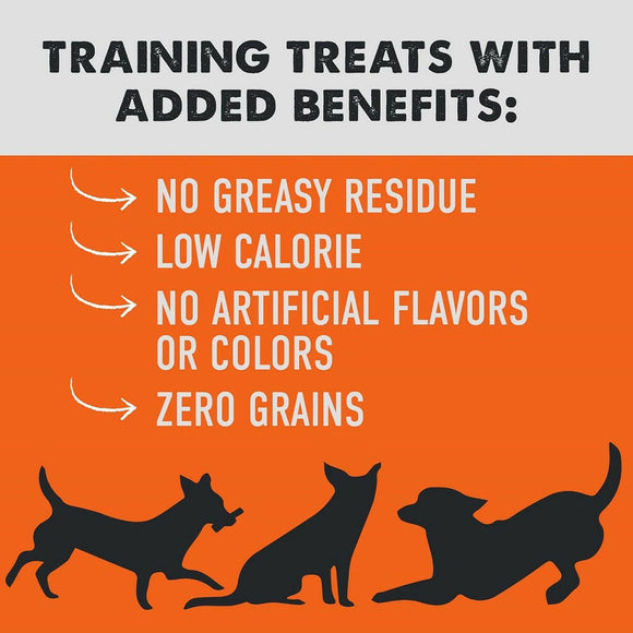 Cloud Star Tricky Trainers Grain Free Chewy Dog Treats Peanut Butter (12 oz)