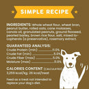 Cloud Star Wag More Bark Less Peanut Butter Crunchy Dog Treats (16 oz)