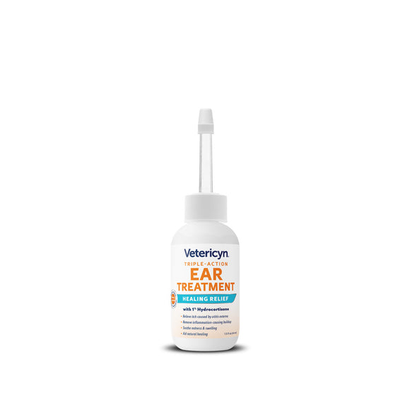 Vetericyn Triple-Action Ear Treatment Healing Relief, 1.5-oz