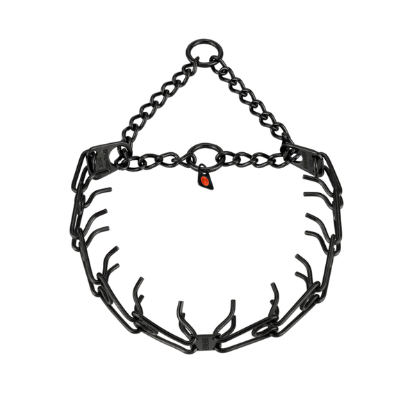 COASTAL Herm Sprenger Pinch Collar - Stainless Steel Black / 16in x 2.25mm - Pet Collars & Harnesses 2