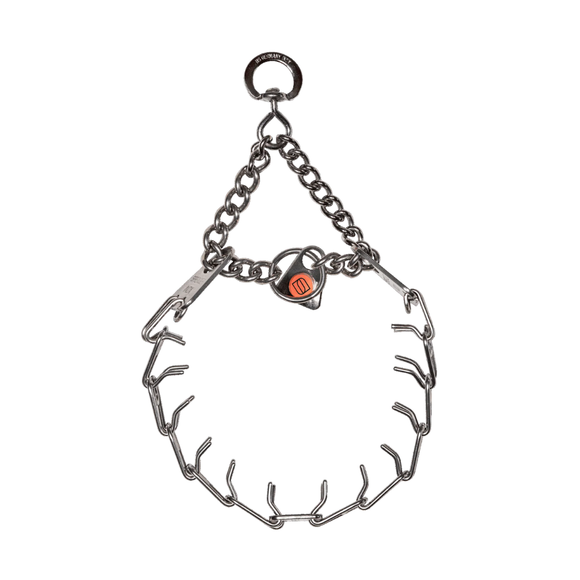 COASTAL Herm Sprenger Pinch Micro Collar 10’’ x 1.5mm - Stainless Steel - Pet Collars & Harnesses 1