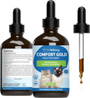 Comfort Gold for Occasional Physical Discomfort in Cats - 4 oz - Cat Supplements & Vitamins 2