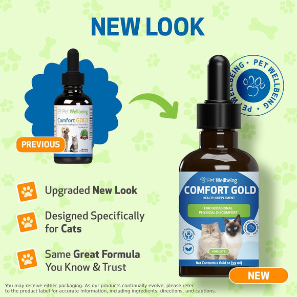 Comfort Gold for Occasional Physical Discomfort in Cats - Cat Supplements & Vitamins 3