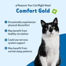 Comfort Gold for Occasional Physical Discomfort in Cats - Cat Supplements & Vitamins 4