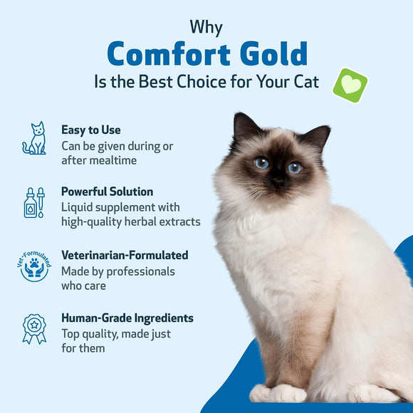 Comfort Gold for Occasional Physical Discomfort in Cats - Cat Supplements & Vitamins 6