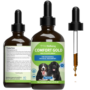 Comfort Gold for Occasional Physical Discomfort in Dogs 4-oz - Dog Vitamins & Supplements 1