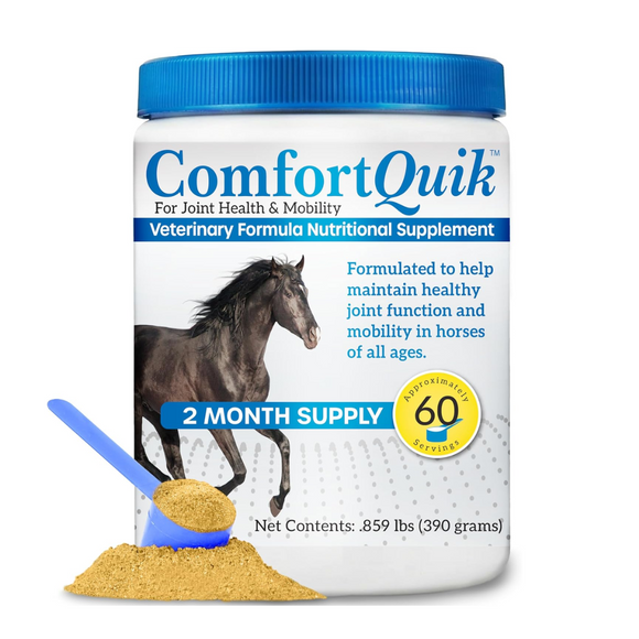 Comfort Quik Original Gentle Joint Support for Horses - Contains no soy, yucca, glucosamine, or artificial colors