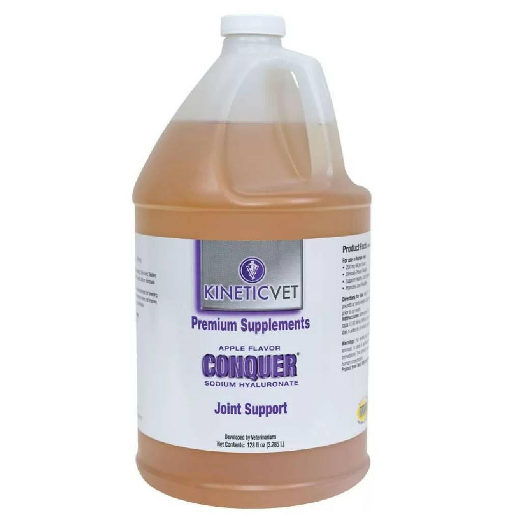 Conquer Equine Liquid Joint Supplement Oral Hyaluronic Acid (Gallon)