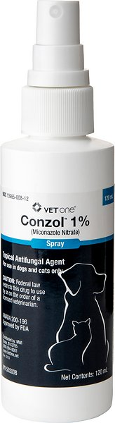 Conzol (miconazole nitrate) 1% Topical - 120 ml Spray - Pet Medicine 2