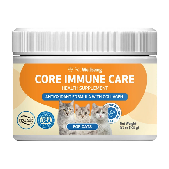 CORE IMMUNE CARE Daily Antioxidant and Nutritional Supplement for Dogs and Cats (3.7 oz) - Cats - Dog & Cat Supplements