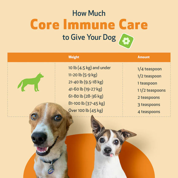 CORE IMMUNE CARE Daily Antioxidant and Nutritional Supplement for Dogs and Cats (3.7 oz) - Dog & Cat Supplements &
