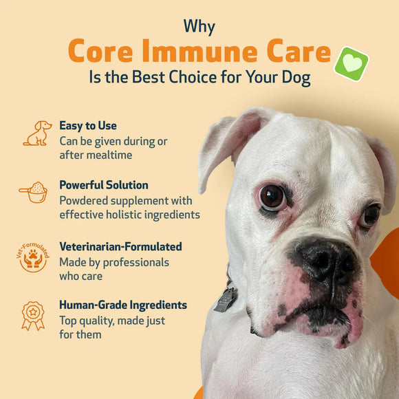 CORE IMMUNE CARE Daily Antioxidant and Nutritional Supplement for Dogs and Cats (3.7 oz) - Dog & Cat Supplements &