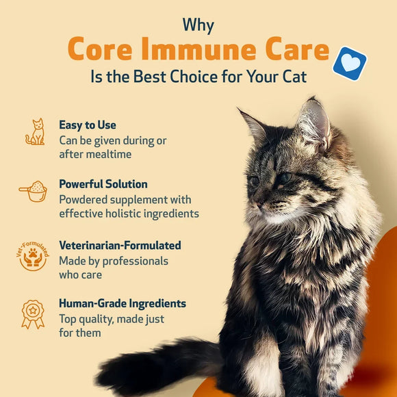 CORE IMMUNE CARE Daily Antioxidant and Nutritional Supplement for Dogs and Cats (3.7 oz) - Dog & Cat Supplements &