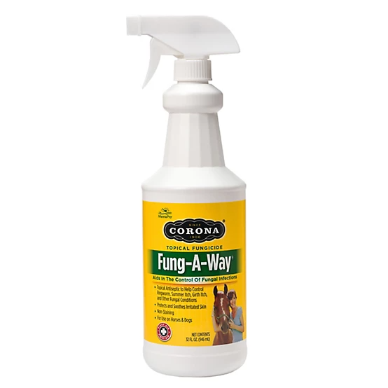 Corona Fung-A-Way Anti-Fungal Spray for Horses - 32-oz - Pet Medicine 2