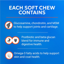 Nutramax Cosequin Joint Health Supplement Soft Chews for Dogs - Each Chew ingredients
