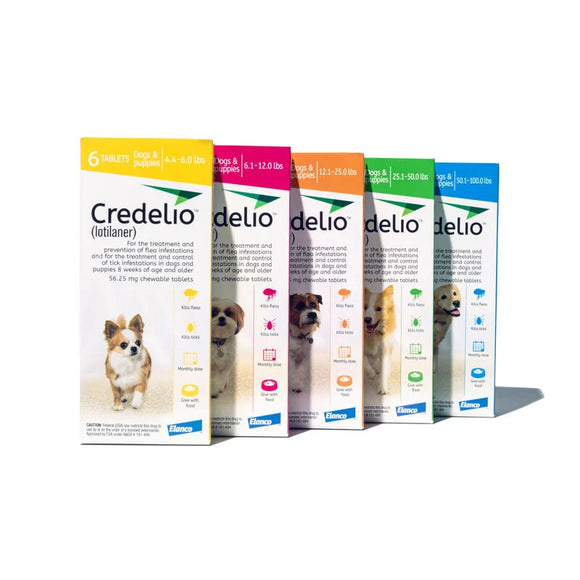 Credelio Chewable Tablet for Dogs (Lotilaner) - Pet Medicine 1