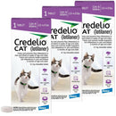 Credelio Chewable Tablets for Cats - 2-4 lbs (Purple Box) / 3 Chewable Tablets (3-mo. supply) - Pet Medicine 10