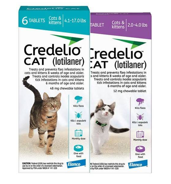 Credelio Chewable Tablets for Cats - Pet Medicine 1