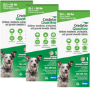 Credelio Quattro Flavored Chewable Tablets for Dogs - 25.1 to 50 lbs (Green) / 3 Chewable Tablets (3 month supply)