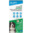Credelio Quattro Flavored Chewable Tablets for Dogs - 50.1 to 100 lbs (Blue) / 6 Chewable Tablets (6 month supply)