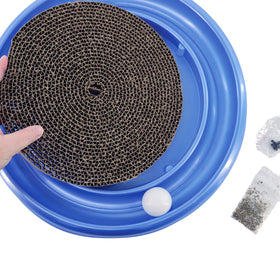 Bergan Turbo Scratcher Toy For Cats (Assorted Colors) - 0