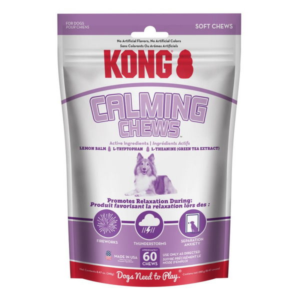 Kong Calming Chews for Dogs (60 chews)