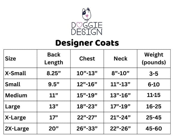 Doggie Design Sherpa-Line Harness Coat for Dogs & Cats