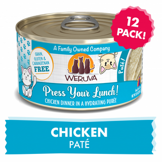 Weruva Classic Cat Pate Press Your Lunch! with Chicken Canned Cat Food