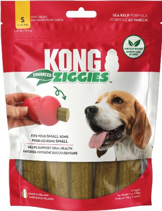 KONG Ziggies Enhanced Plant-Based Treats For Dogs