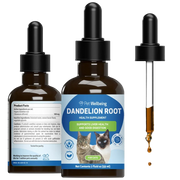 Dandelion Root Digestive & Liver Support for Cats 2-oz - Cat Digestive & Probiotics Supplements 1