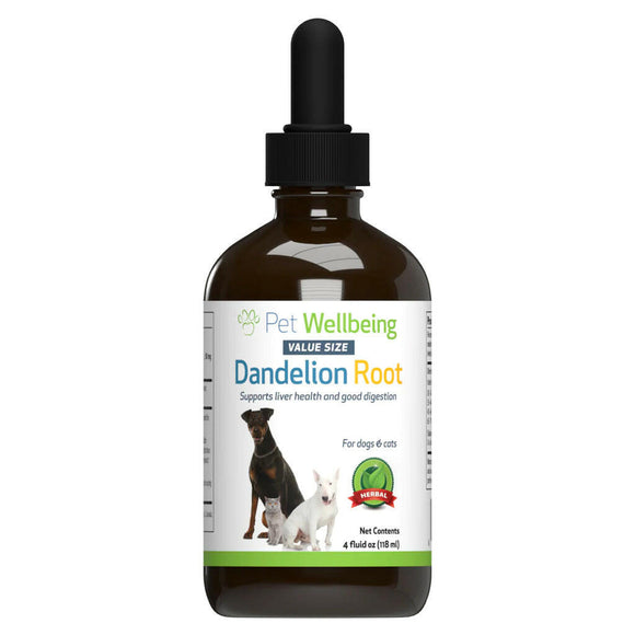Dandelion Root Digestive & Liver Support for Dogs - Dog & Cat Digestive & Probiotics Supplements 5