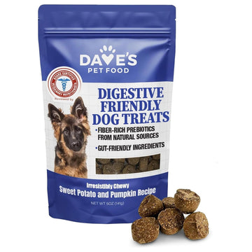 Dave's Pet Food Digestive-Friendly Sweet Potato & Pumpkin Recipe Treats For Dogs  (5 oz)