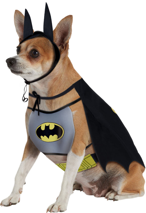 DC Comics Classic Batman Pet Costume Superheros Pet Costume.