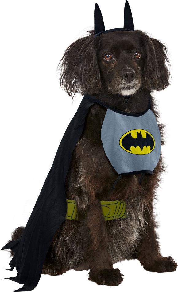 DC Comics Classic Batman Pet Costume Superheros Pet Costume.