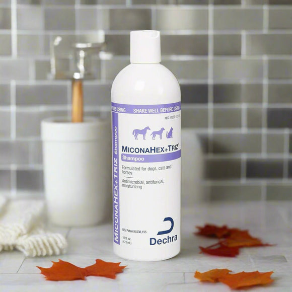 Dechra MiconaHex +Triz Antimicrobial Shampoo for Dogs Cats & Horses - Dog Grooming 7