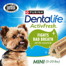 Purina DentaLife ActivFresh Daily Mini Dental Dog Treats benefits