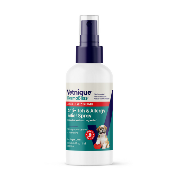 Dermabliss Advanced Vet Strength Anti-Itch & Allergy Relief Spray for Dogs & Cats
Draft
