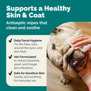 Dermabliss Advanced Vet Strength Face Cleansing Wipes 60 ct - Pet Wipes 3
