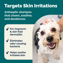 Vetnique Dermabliss Antiseptic Spray soothes irritated skin with an anti‑septic formula that helps keep dogs and cats fresh. 