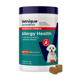 Dermabliss Advanced Vet Strength Seasonal Allergy Health Chews for Dogs