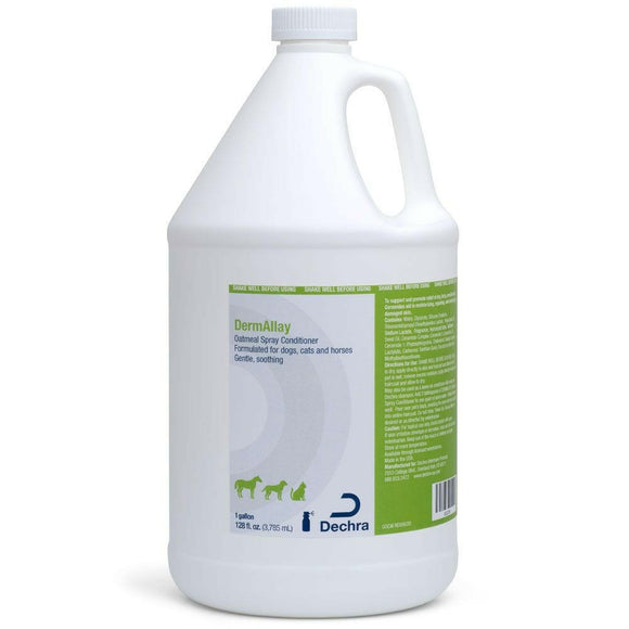 DermAllay Oatmeal Spray Conditioner for Cats Dogs & Horses - Gallon - Dog Grooming 3
